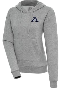 Antigua Akron Zips Womens Grey Victory Hooded Sweatshirt