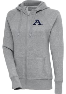 Antigua Akron Zips Womens Grey Victory Long Sleeve Full Zip Jacket