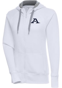 Antigua Akron Zips Womens White Victory Long Sleeve Full Zip Jacket