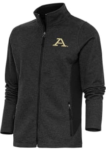Antigua Akron Zips Womens Black Course Long Sleeve Full Zip Jacket