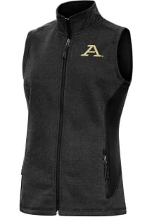 Antigua Akron Zips Womens Black Course Vest