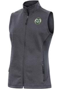 Antigua Colorado State Rams Womens Charcoal Course Vest