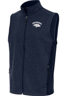 Antigua Nevada Wolf Pack Mens Navy Blue Course Sleeveless Jacket