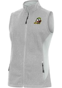 Antigua Oregon Ducks Womens Grey Course Vest