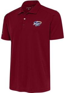 Antigua  Mens Red Tribute Short Sleeve Polo