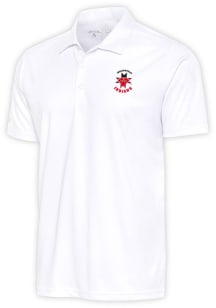 Antigua Indianapolis Indians White Tribute Big and Tall Polo