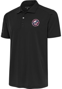 Antigua Louisville Bats Grey Tribute Big and Tall Polo