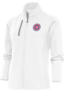 Antigua South Bend Cubs Womens White Generation Light Weight Jacket