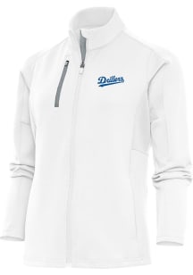 Antigua Tulsa Drillers Womens White Generation Light Weight Jacket