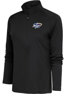 Antigua  Womens Grey Tribute Qtr Zip Pullover