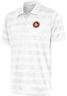 Antigua Bowling Green Hot Rods Mens White Compass Short Sleeve Polo