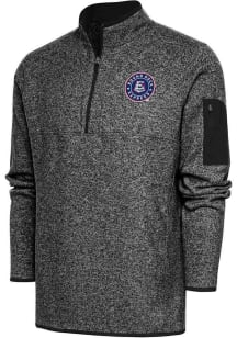 Antigua Rock Bridge High School Mens Black Fortune Big and Tall 1/4 Zip Pullover