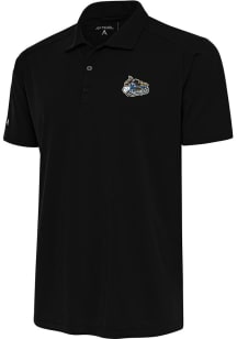 Antigua Quad Cities River Bandits Black Tribute Big and Tall Polo