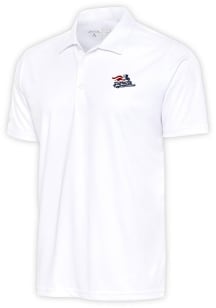 Antigua Somerset Patriots White Tribute Big and Tall Polo