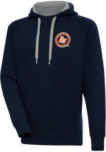 Antigua Bowling Green Hot Rods Mens Navy Blue Victory Long Sleeve Hoodie