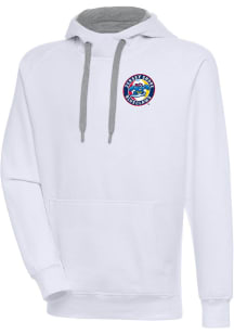 Antigua Jersey Shore BlueClaws Mens White Victory Long Sleeve Hoodie