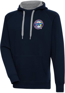 Antigua Jersey Shore BlueClaws Mens Navy Blue Victory Long Sleeve Hoodie