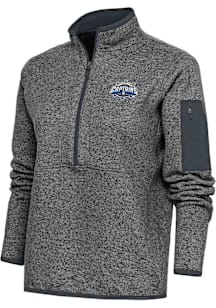 Antigua Lake County Captains Womens Grey Fortune Qtr Zip