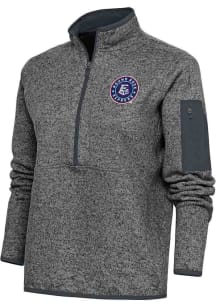 Antigua Round Rock Express Womens Grey Fortune Qtr Zip