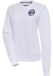 Antigua Jersey Shore BlueClaws Womens White Victory Crew Sweatshirt