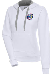 Antigua Jersey Shore BlueClaws Womens White Victory Hooded Sweatshirt