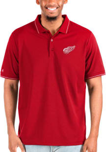 Antigua Detroit Red Wings Red Affluent Big and Tall Polo