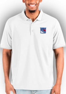 Antigua New York Rangers White Affluent Big and Tall Polo