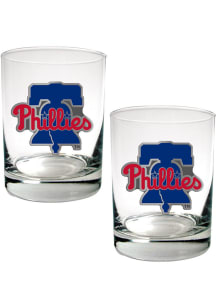 Philadelphia Phillies 2 Piece Rock Glass