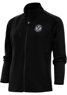 Antigua Atlanta United FC Womens Black Metallic Logo Generation Light Weight Jacket