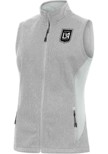 Antigua Los Angeles FC Womens Grey Metallic Logo Course Vest