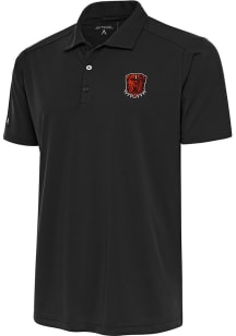 Antigua Cleveland Browns Mens Grey Dawg Tribute Short Sleeve Polo