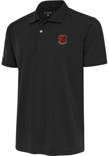 Antigua Cleveland Browns Grey Dawg Tribute Big and Tall Polo