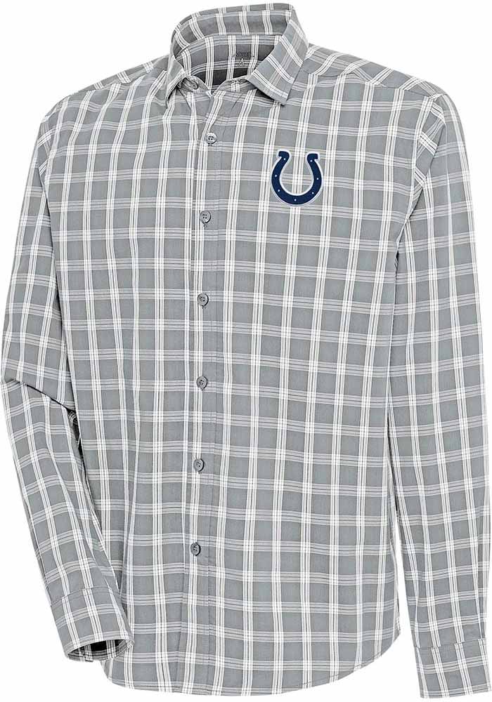 Indianapolis Colts Antigua Carry Long Sleeve Button-Up Shirt