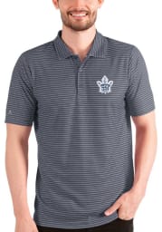 Antigua Toronto Maple Leafs Mens Navy Blue Esteem Short Sleeve Polo