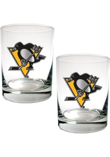 Pittsburgh Penguins 2 Piece Rock Glass