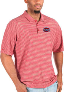 Antigua Montreal Canadiens Red Esteem Big and Tall Polo