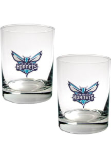 Charlotte Hornets 2 Piece Rock Glass