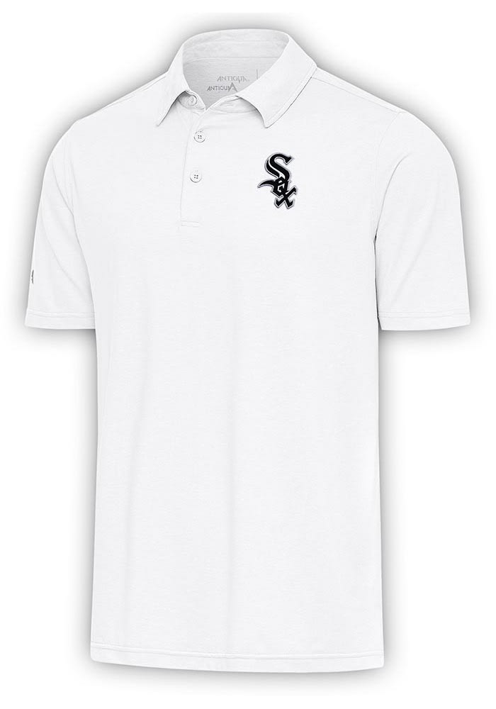 Antigua Chicago White Sox 3 button polo/golf shirt size XXL 100% Pique  Cotton