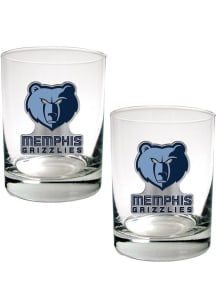 Memphis Grizzlies 2 Piece Rock Glass