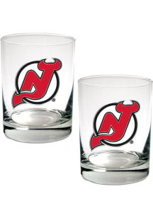 New Jersey Devils 2 Piece Rock Glass