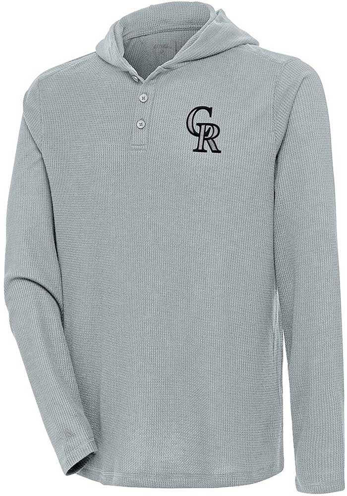 Colorado Rockies Antigua Team Reward Pullover Sweatshirt