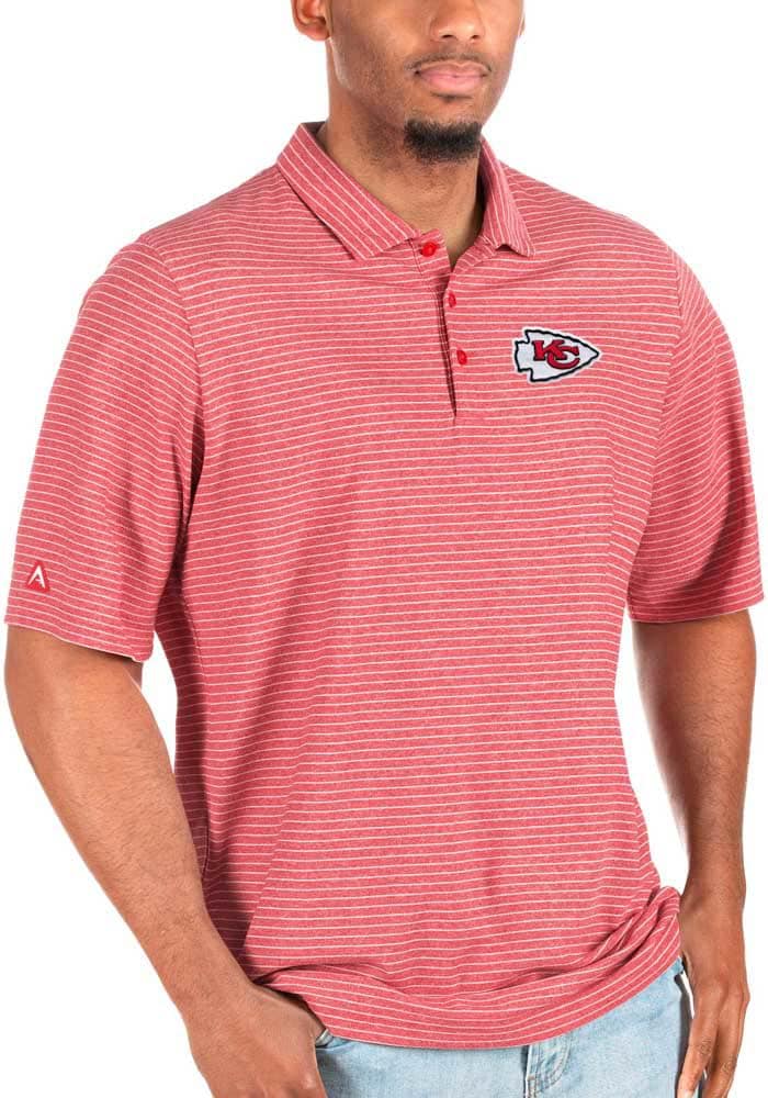 Men's Antigua Heathered Black Kansas City Chiefs Team Reward