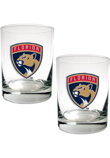 Florida Panthers 2 Piece Rock Glass