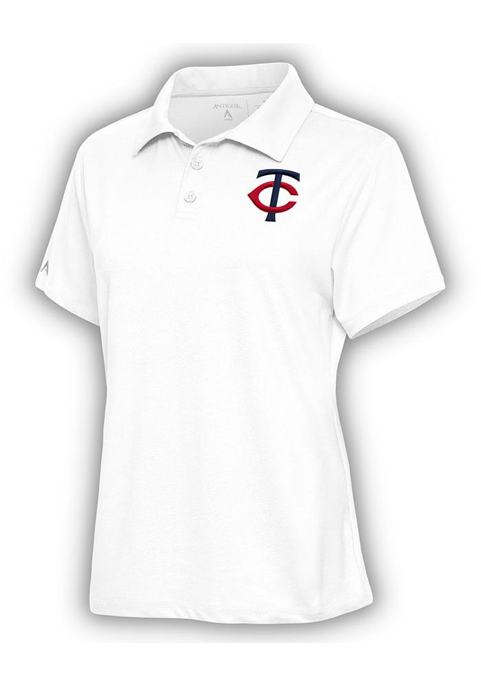 Minnesota Twins Antigua Women's Motivated Polo - White