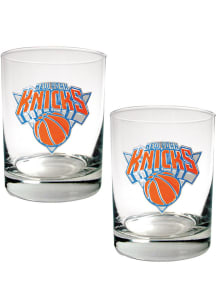 New York Knicks 2 Piece Rock Glass
