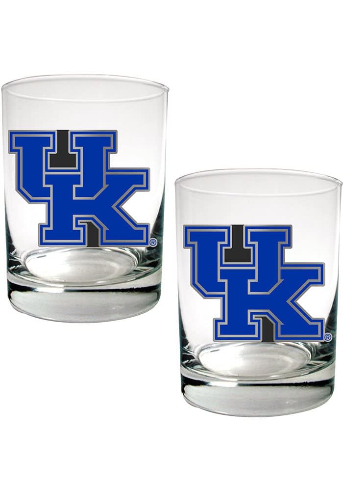 Kentucky Wildcats 2 Piece Rock Glass