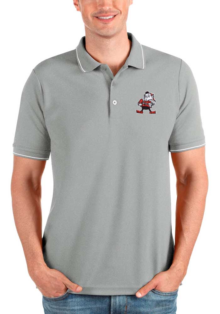 Cleveland Browns Antigua Esteem Polo - Brown