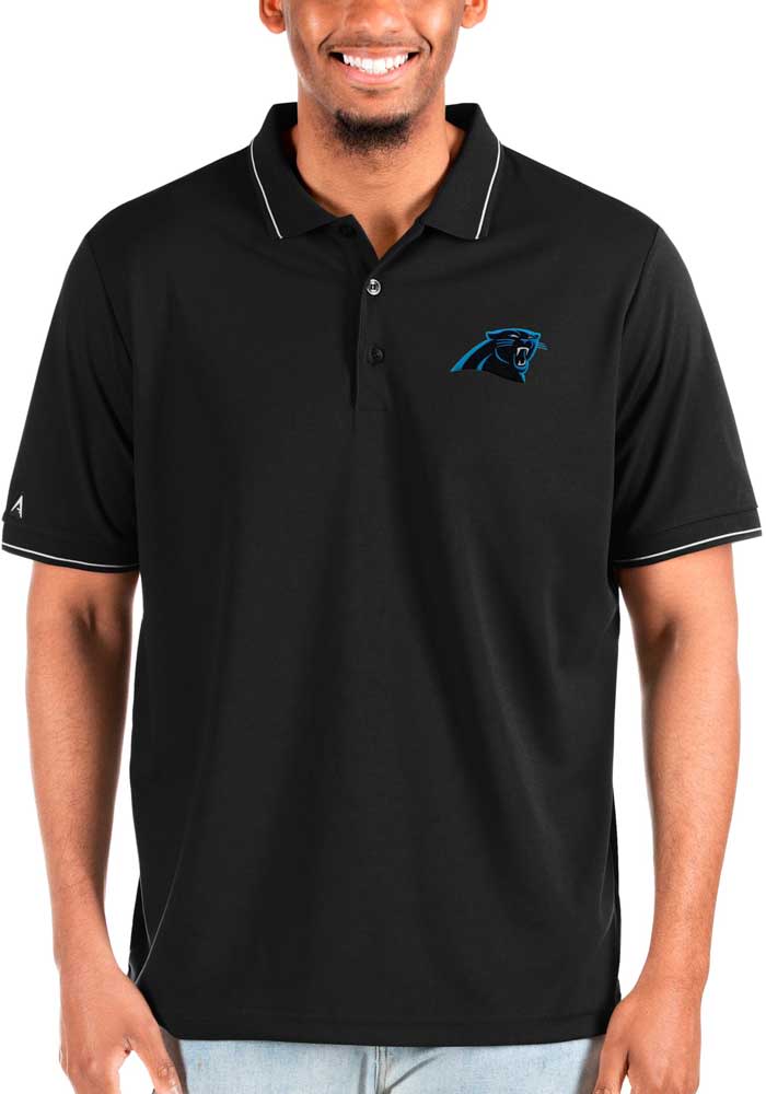 Carolina Panthers Antigua Tribute Big & Tall Polo - White