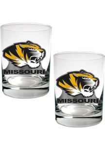 Missouri Tigers 2 Piece Rock Glass