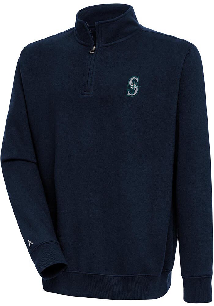 Antigua Seattle Mariners Victory Pullover - Navy Blue